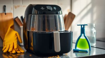 Airfryer sale et gras ? Cette astuce maligne vous évite des heures de récurage inutile et pénible !