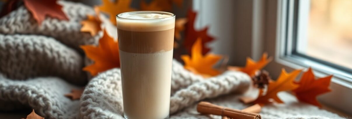 Café glacé d'automne au lait d'avoine : la boisson réconfortante qui révolutionne vos après-midi