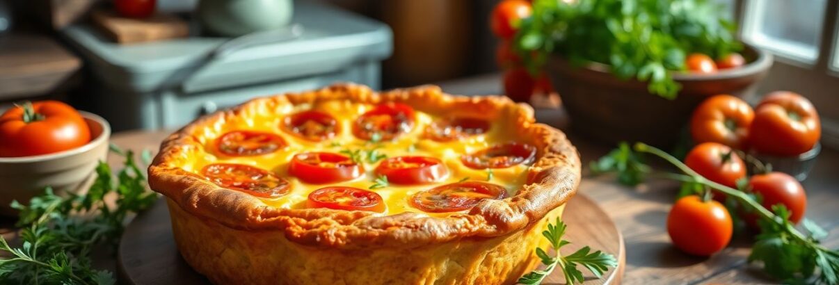 Clafoutis salé aux tomates et fromage : la recette anti-gaspi qui transforme vos restes d'été