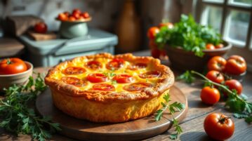 Clafoutis salé aux tomates et fromage : la recette anti-gaspi qui transforme vos restes d'été