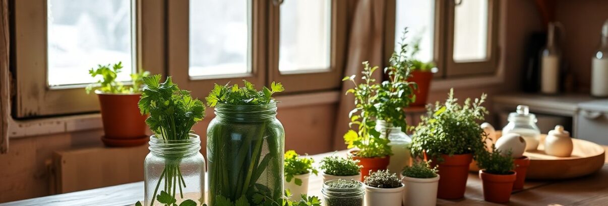 Comment conserver vos herbes aromatiques fraîches tout l'hiver : 7 méthodes infaillibles