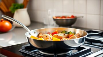 Cuisson avec une poêle en inox : 7 astuces infaillibles pour éviter que vos aliments collent