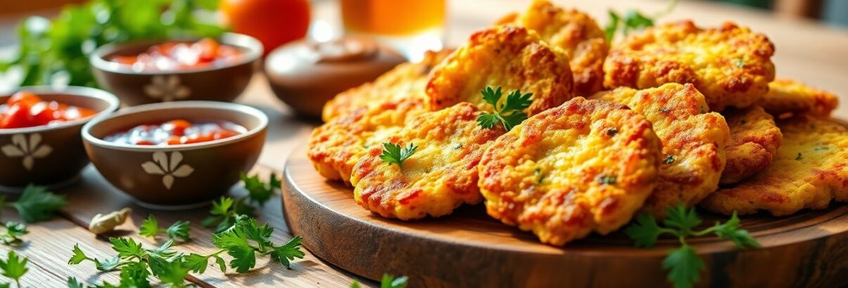 Galettes de maïs aux légumes : la recette express qui va révolutionner vos apéros