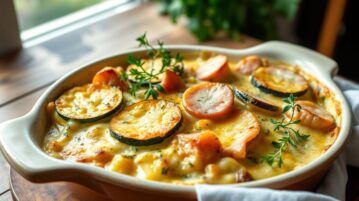 Gratin de courgettes à la crème fraîche et jambon : la recette réconfortante pour finir l'été en beauté