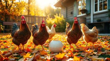 Jamais vos poules n'auront été aussi heureuses en automne avec ce simple accessoire qui change leur vie