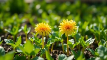 Le pissenlit : cette "mauvaise herbe" qui protège naturellement vos jeunes plants
