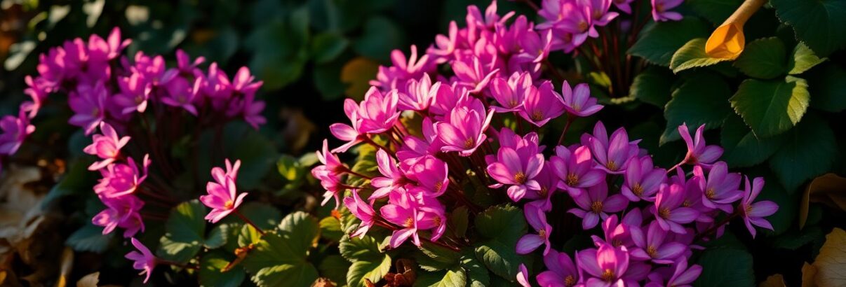 Les Cyclamens : Ces Merveilles d'Automne Qui Illuminent Vos Coins d'Ombre