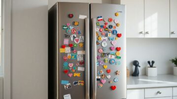 Pourquoi coller des aimants sur votre frigo pourrait endommager votre électroménager