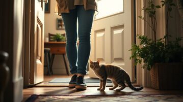 Pourquoi votre chat se frotte-t-il à vos jambes dès que vous rentrez ? Ce comportement anodin cache souvent un besoin essentiel