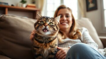 Pourquoi votre chat vous lèche les cheveux ? La réponse des vétérinaires va vous surprendre