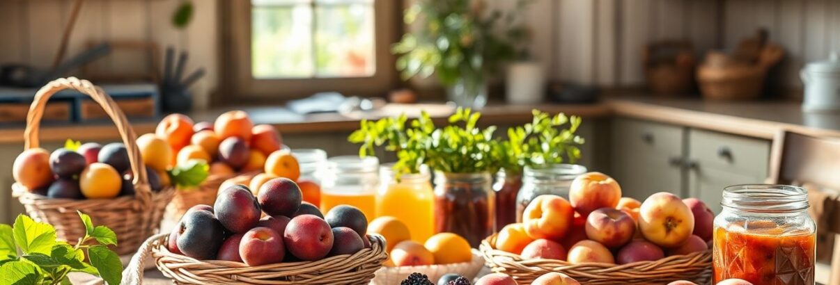 Quels fruits de fin d'été transformer en confitures maison ce week-end ?