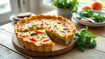 Quiche sans pâte : la recette miracle pour un plat léger et savoureux en 30 minutes