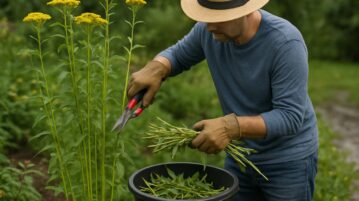 Taillez vos vivaces hautes début septembre : la technique infaillible contre l'effondrement sous la pluie