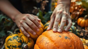 Touchez, observez, grattez : ces 3 gestes vous révèlent si vos courges sont mûres à point