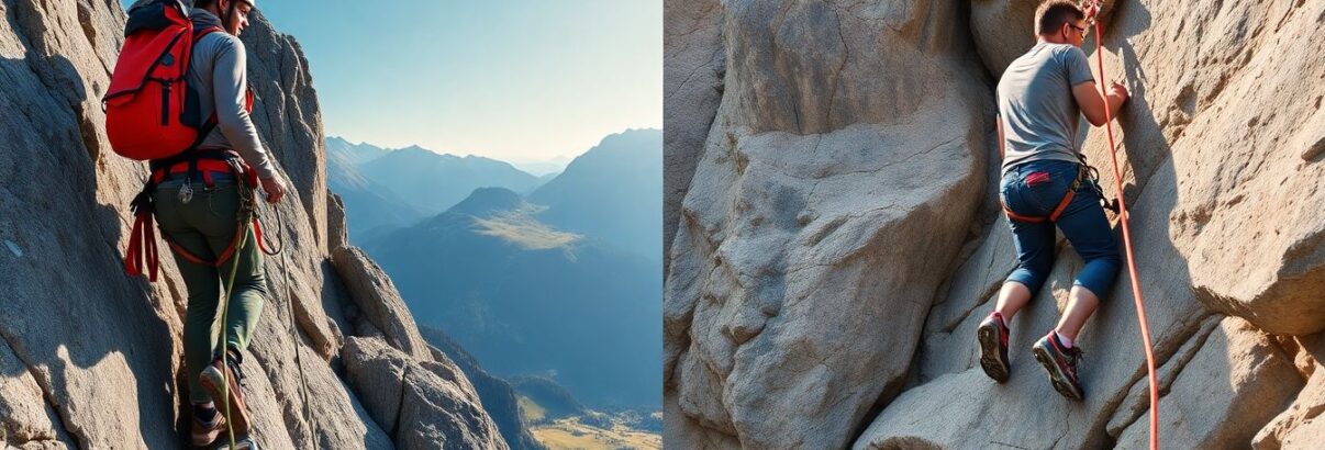 Via Ferrata vs Escalade : Comprendre les Différences Entre Ces Deux Activités de Montagne