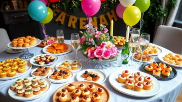 20 Recettes d'Apéro d'Anniversaire qui Vont Surprendre Vos Invités