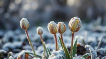 5 plantes à bulbes fragiles qui ne survivront pas au gel hivernal