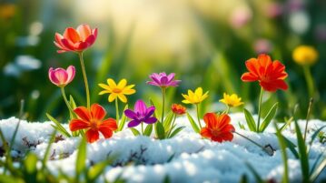 7 graines miraculeuses qui bravent l'hiver pour exploser de couleurs au printemps