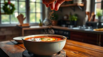 Ce que vous ajoutez à la fin d'une soupe transforme son goût complètement (et personne ne le devine)