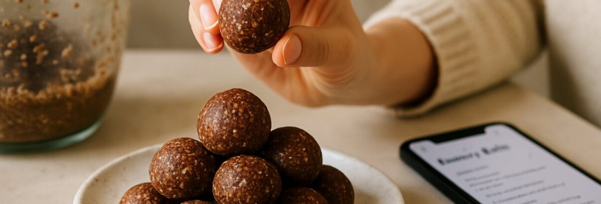 J'ai testé les energy balls express : prêtes en 5 minutes et adoptées à vie !