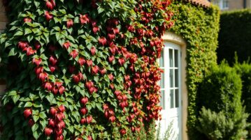 La vigne vierge : plantez-la en octobre pour un mur végétal spectaculaire dès l'été suivant