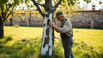 Le badigeonnage à la chaux : ce geste ancestral que tout jardinier devrait maîtriser pour protéger ses fruitiers