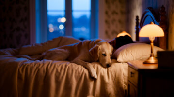 Pourquoi votre chien tourne en rond avant de dormir : il fait exactement comme vous !