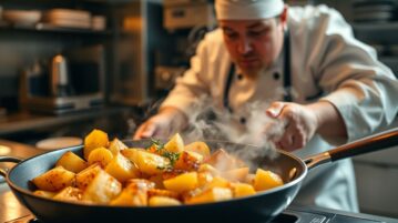 Tous les cuisiniers pros appliquent ce secret tout bête pour réussir des pommes de terre sautées parfaites
