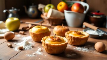Transformez vos pommes tachées en délices : 3 recettes magiques avec un œuf et un peu de farine