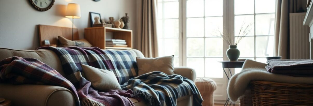Votre façon de ranger vos plaids révèle votre véritable relation à l'hiver