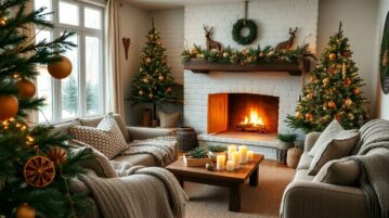 Ce Noël, ces 9 idées de décoration naturelle vont transformer votre salon en refuge chaleureux et apaisant, loin du plastique clignotant