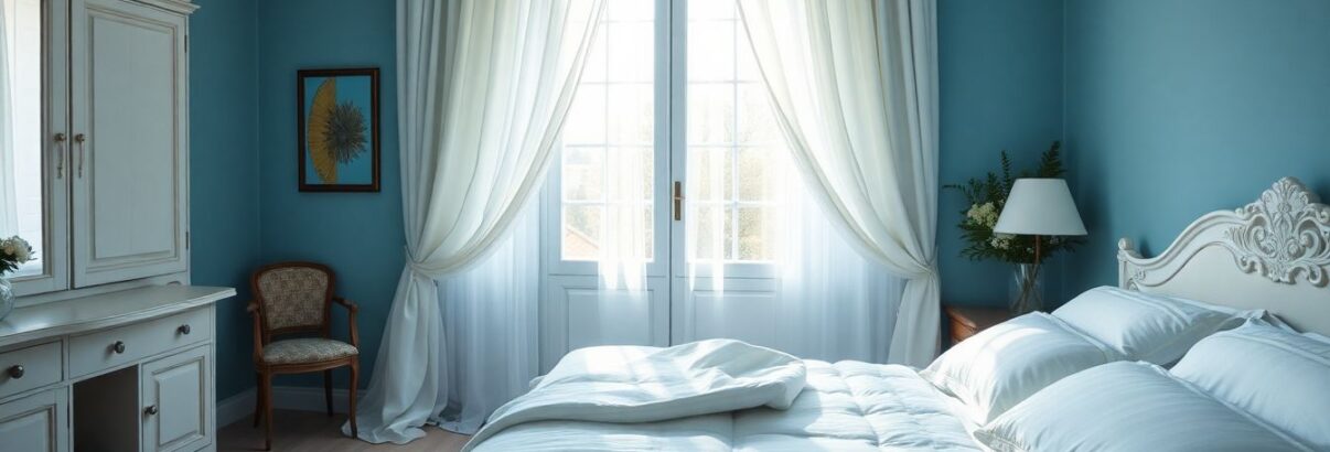 Cette couleur de chambre m'a fait redécouvrir le plaisir de bien dormir