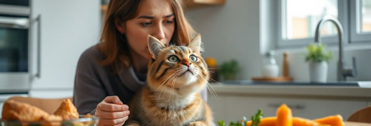 Donner de la nourriture humaine à son chat : ces erreurs que font 8 propriétaires sur 10