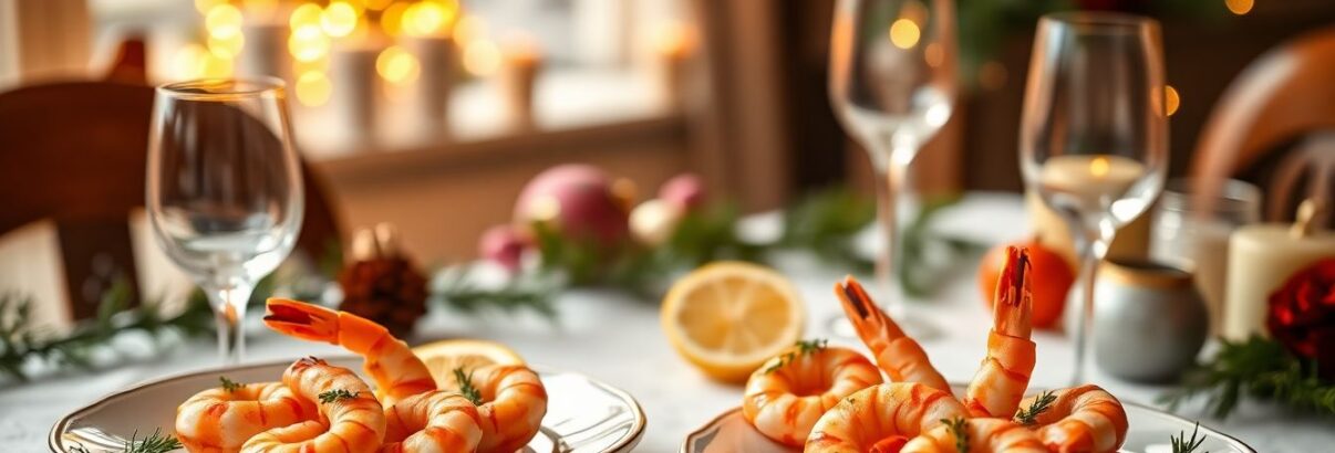 La crevette, le fruit de mer star de vos entrées de Noël économiques et raffinées