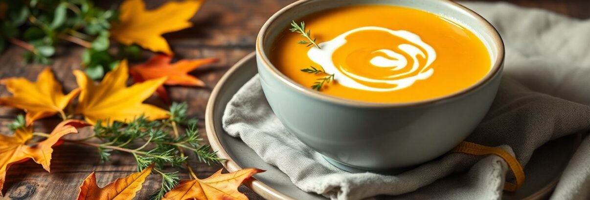 La soupe de butternut : cette douceur automnale qui réchauffe sans jamais ennuyer