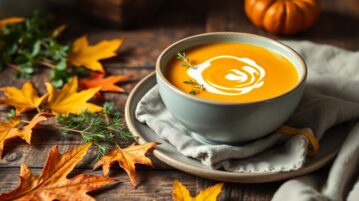 La soupe de butternut : cette douceur automnale qui réchauffe sans jamais ennuyer