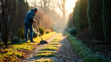 Le geste simple qui fait disparaître les mauvaises herbes de vos allées sans désherber de tout l'hiver