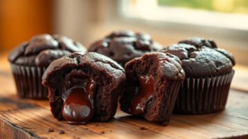 Moelleux, fondant, ultra chocolat : impossible de résister à ces muffins au cœur coulant faciles