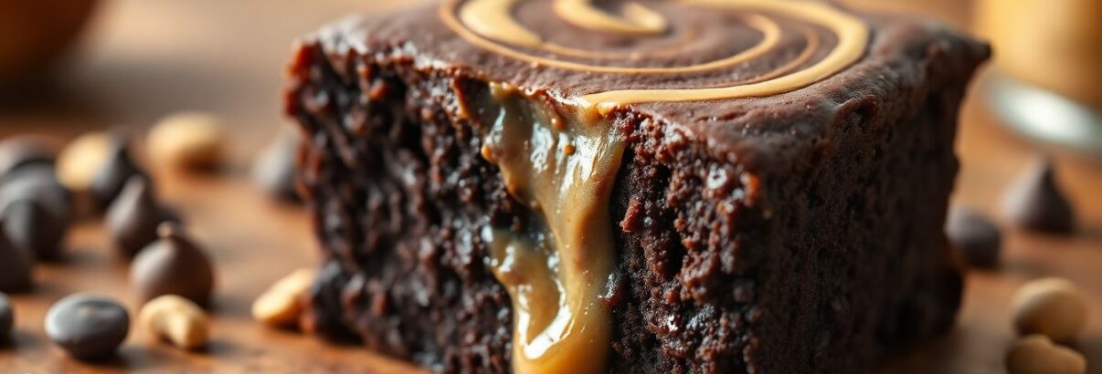 Brownie fondant chocolat beurre de cacahuète : la recette qui nous laisse sans voix