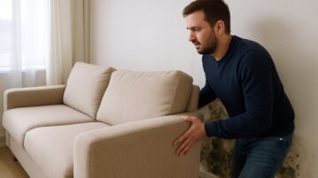 Pourquoi déplacer vos meubles en décembre révèle les problèmes d'humidité cachés dans votre maison
