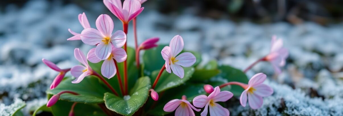 Le Cyclamen : La Plante Miracle qui Fleurit par Temps Froid et Survit à 10°C