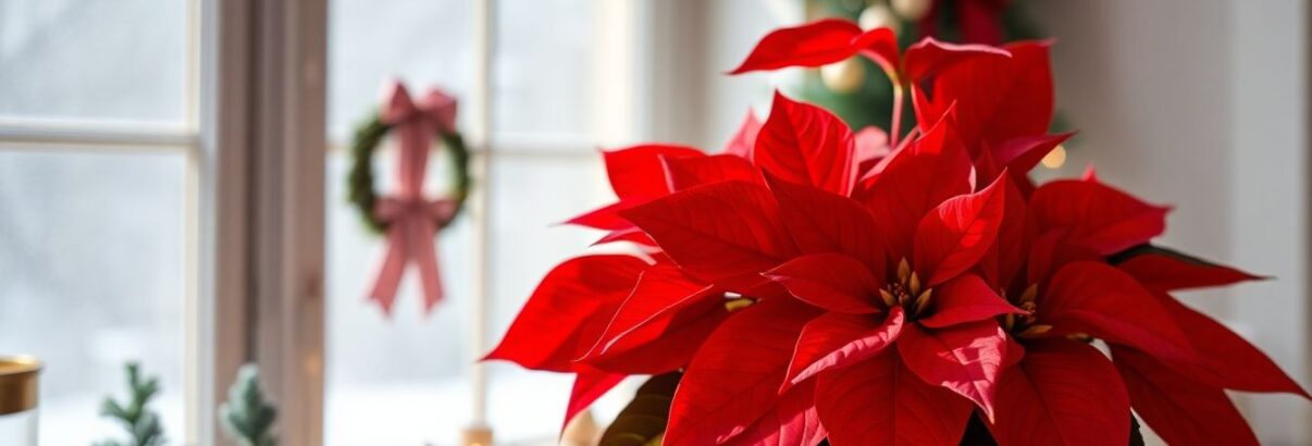 Le Poinsettia : Quand une plante ordinaire devient la star de l'hiver