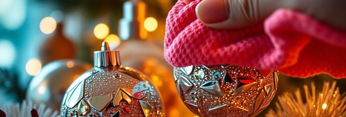 Vous n'avez besoin que de ça : l'astuce simple qui booste l'éclat de vos boules de Noël