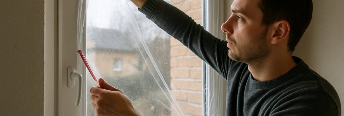 Ce film plastique révolutionnaire transforme vos fenêtres en barrières anti-froid et anti-poussière