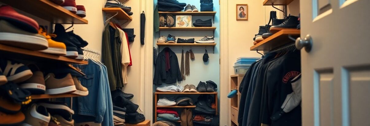 Petite entrée de studio saturée de chaussures : ces 15 astuces méconnues libèrent enfin l'espace sans perdre de confort