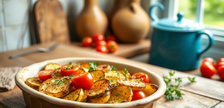 Courgettes et tomates cerises au four : le plat croustillant prêt en 30 minutes qui impressionne à tous les coups