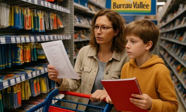 Fournitures scolaires chez Bureau Vallée : promesses, limites et astuces pour une liste complète