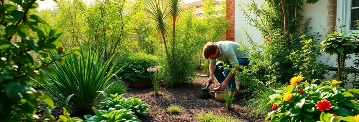 Le coin du jardin à retravailler en mai pour ne plus souffrir des zones sèches cet été