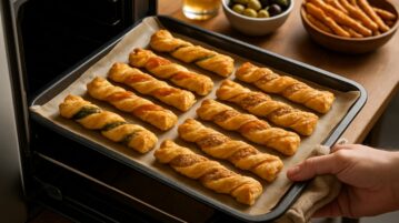 Une pâte feuilletée, trois garnitures, quelques minutes au four : le trio de torsades qui sauve tous les apéros improvisés