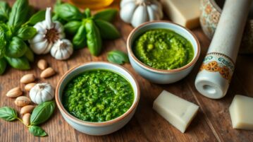 Pesto et pistou : quelle est vraiment la différence entre ces deux sauces au basilic ?